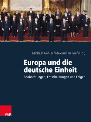 cover image of Europa und die deutsche Einheit